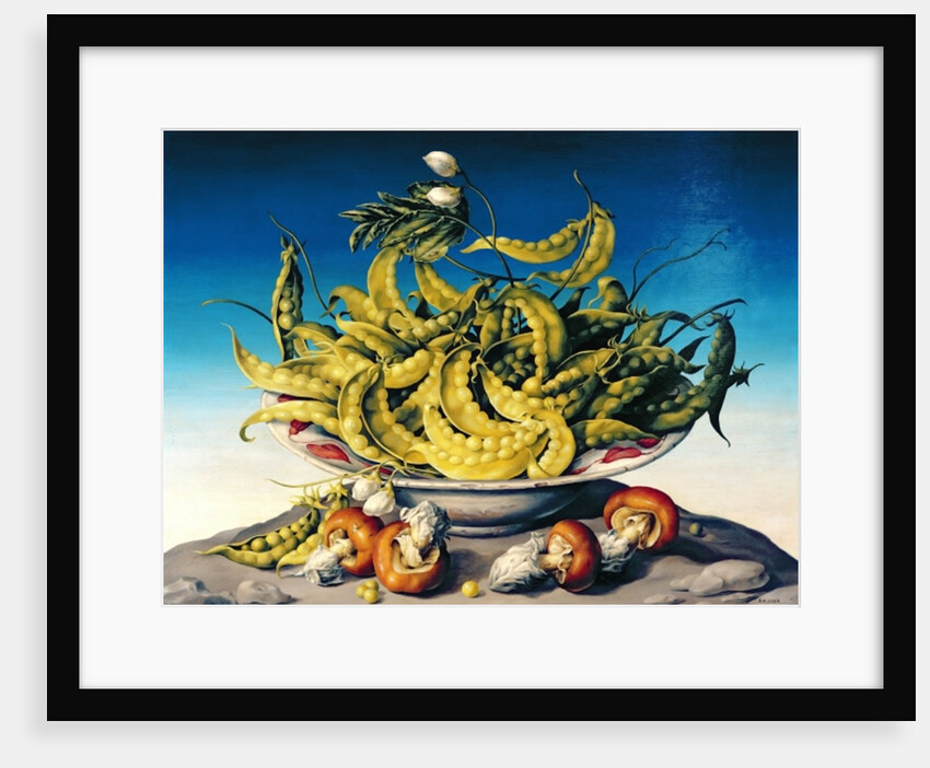 Peas in a Bowl by Amelia Kleiser