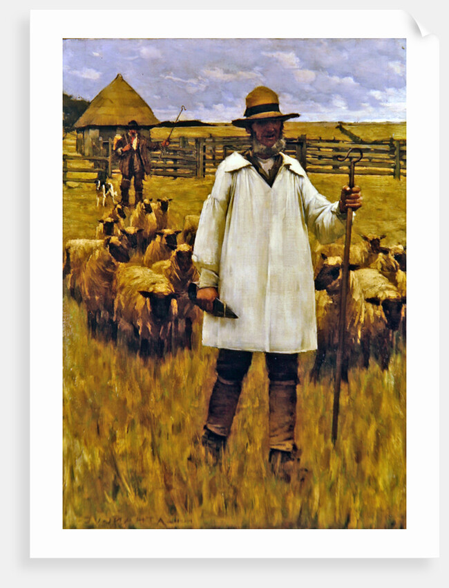 The Shepherd by Henry Herbert La Thangue