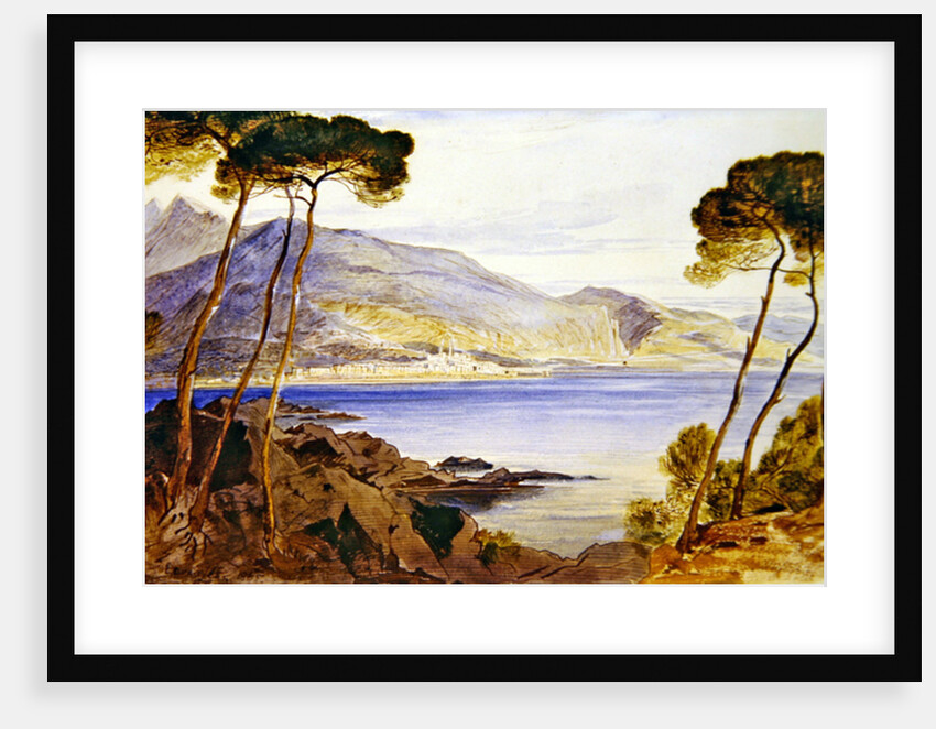 Menton, 1865 by Edward Lear