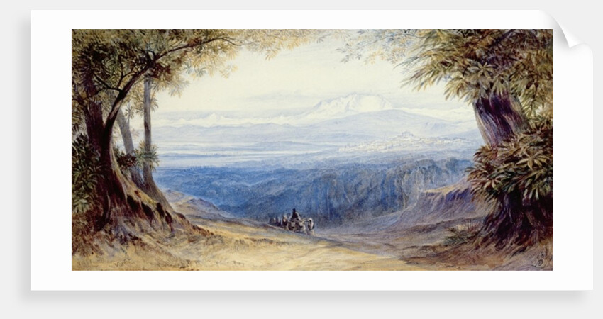 Villa Castellane, Varese, 1884 by Edward Lear