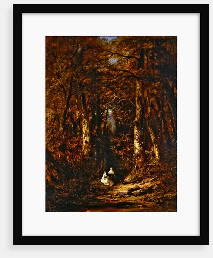 In the Forest, 1871 by Hugo Le Bas