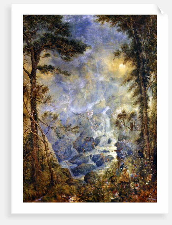 The Fairy Falls, 1908 by Hume Nisbet