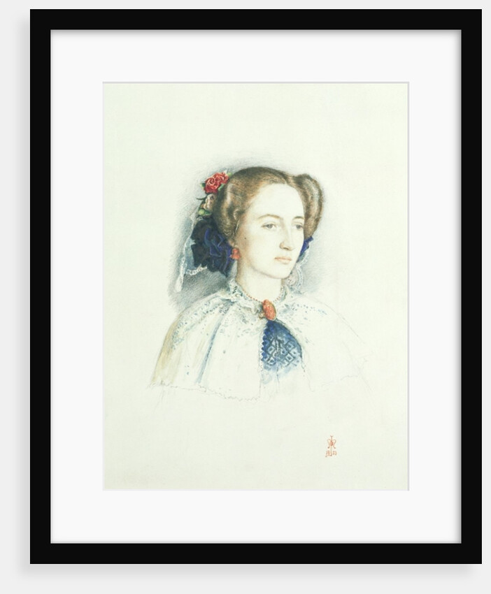 Portrait of Effie Ruskin, later Lady Millais, 1853 by John Everett Millais