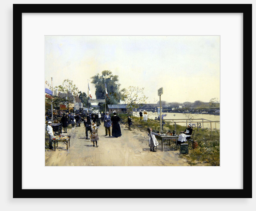 A Village fete by Luigi Loir