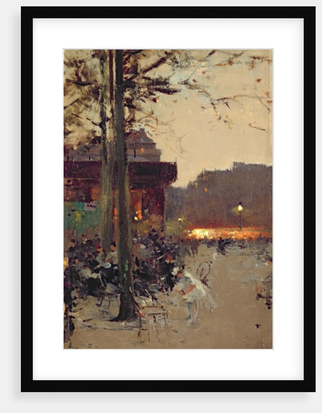 Paris by Evening by Luigi Loir