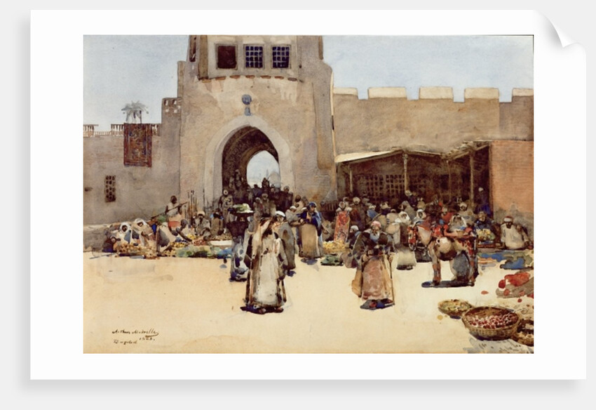 The North Gate, Baghdad by Arthur Melville