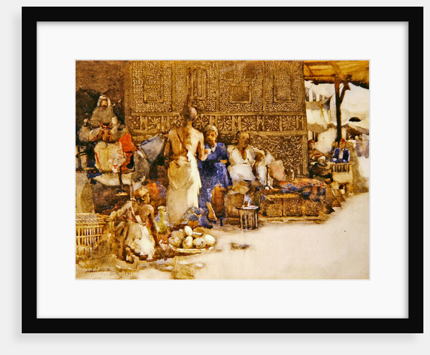 A Cairo Coffee Stall, 1881 by Arthur Melville