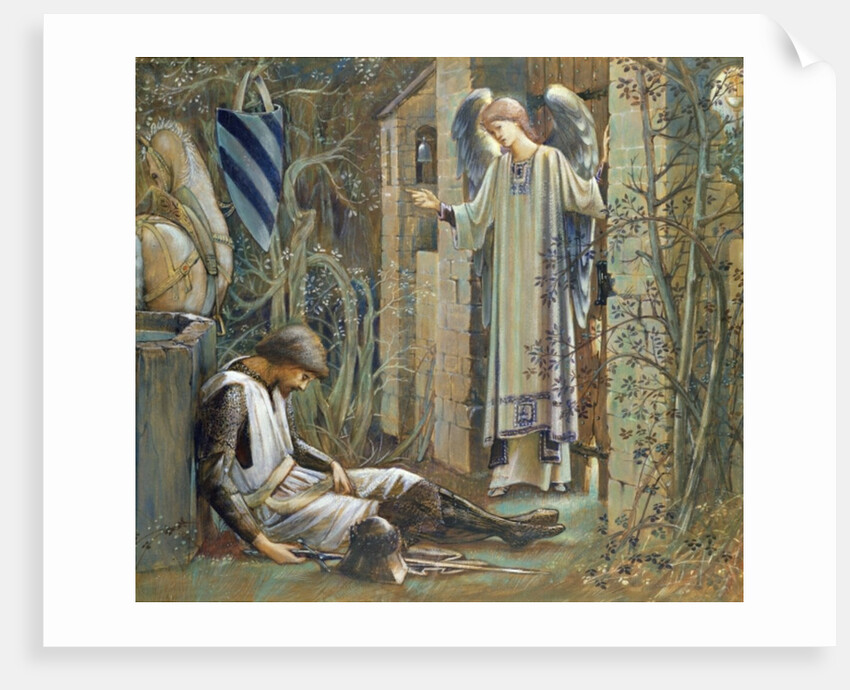 The Failure of Sir Lancelot by Edward Coley Burne-Jones