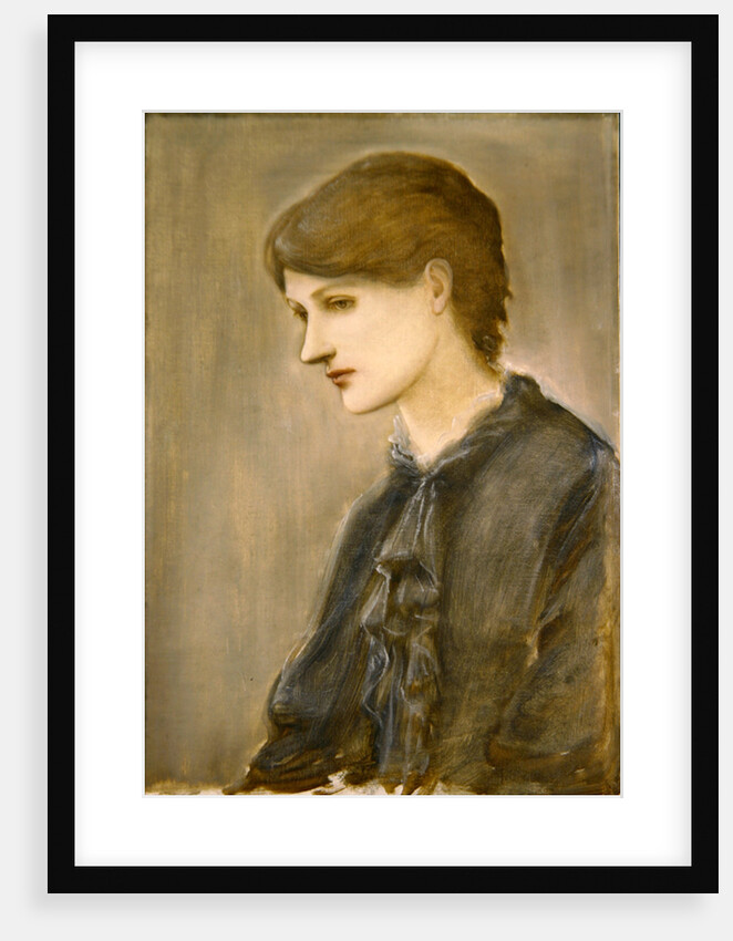 Portrait of Marie Spartali by Edward Coley Burne-Jones