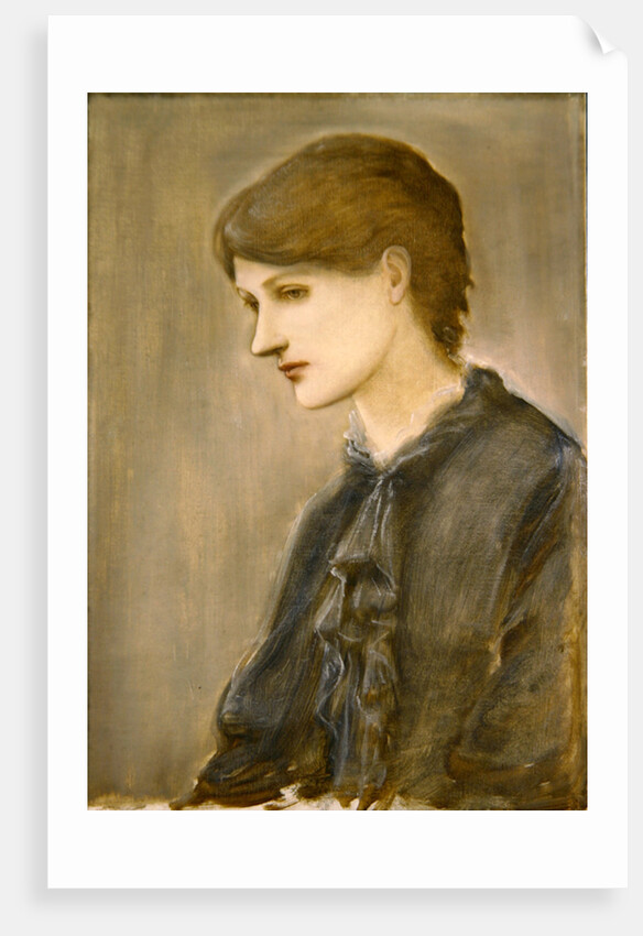 Portrait of Marie Spartali by Edward Coley Burne-Jones