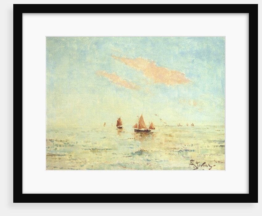 The Sea off Treport, c.1880 by Alfred George Stevens