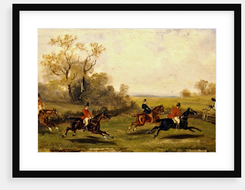 Hunting scene, c.1920 by Rudolph Stone