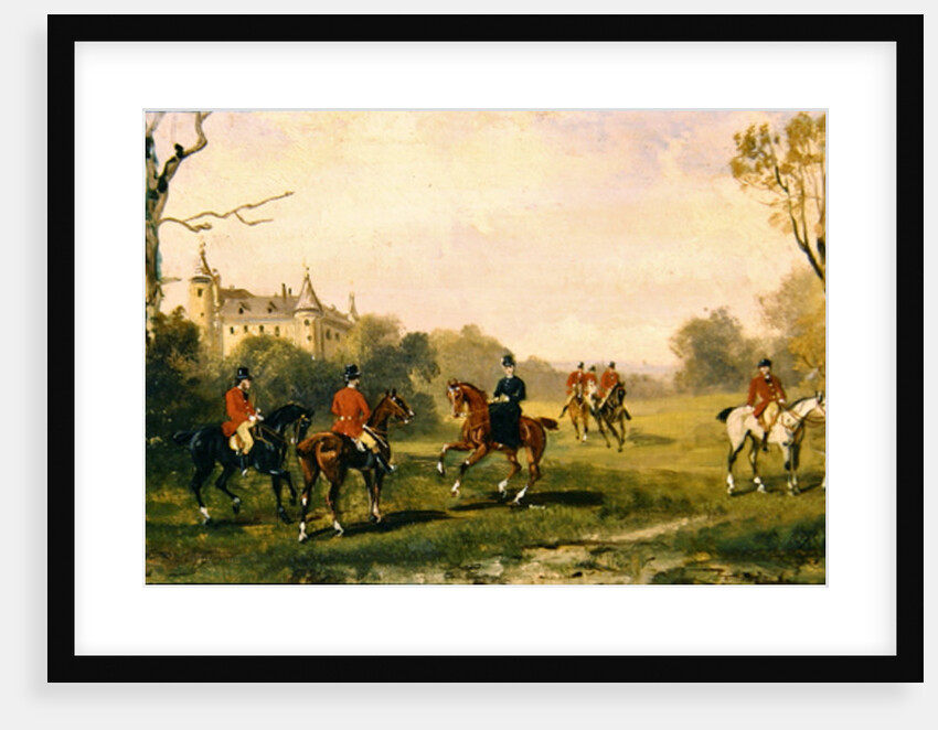 Hunting scene, c.1920 by Rudolph Stone