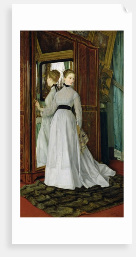 L'Armoire, 1867 by James Jacques Joseph Tissot