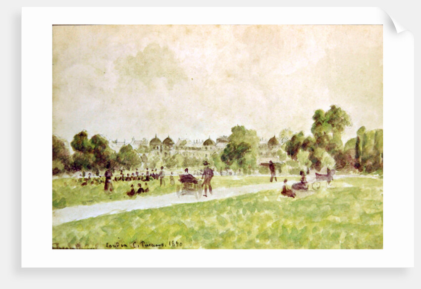 Regent's Park, London, 1890 by Camille Pissarro