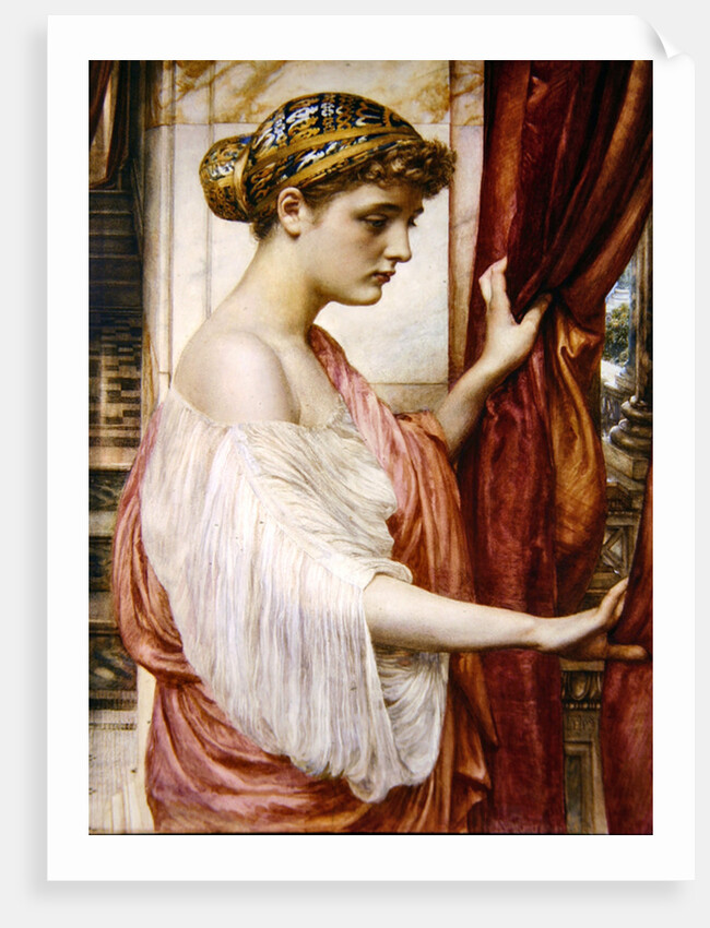 At the Window, 1884 by Edward John Poynter