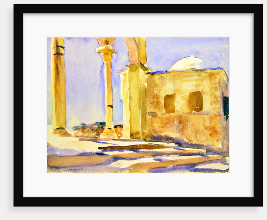 Dome of the Rock, Jerusalem by John Singer Sargent