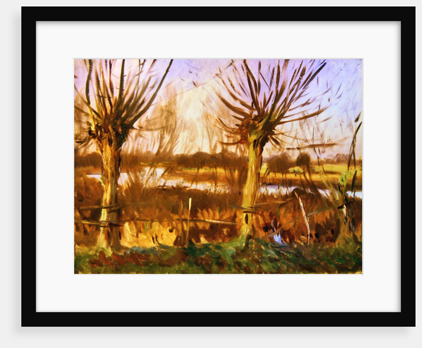 Landscape with trees, Calcot-on-the-Thames by John Singer Sargent