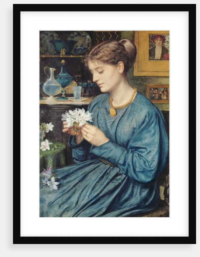 Portrait of Agnes Poynter, 1867 by Edward John Poynter