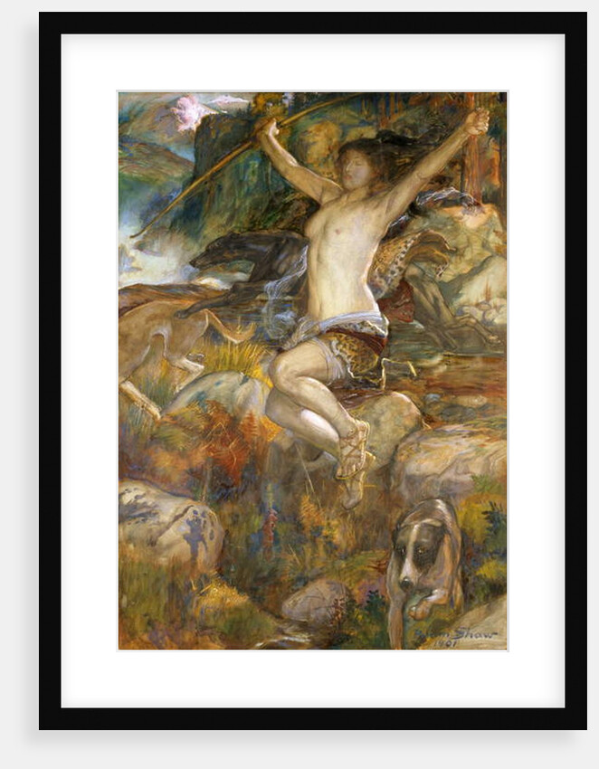 Diana of the Hunt, 1901 by John Byam Liston Shaw