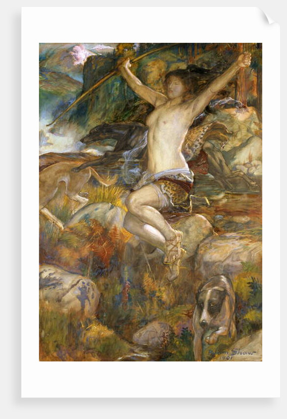 Diana of the Hunt, 1901 by John Byam Liston Shaw