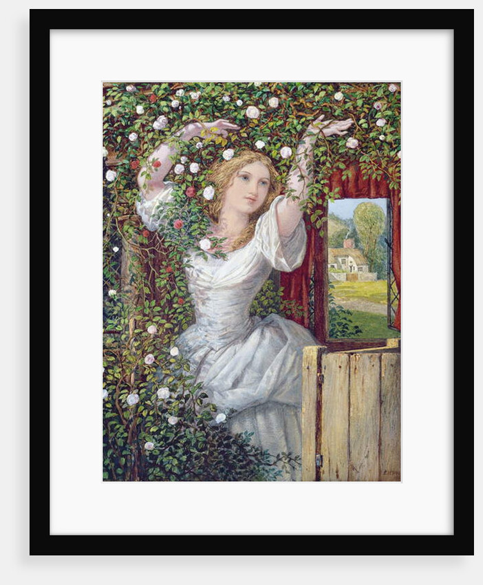 Gardener's Daughter, 1860 by Edward Henry Wehnert