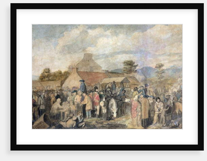 Pitlessie Fair, 1804 by David Wilkie