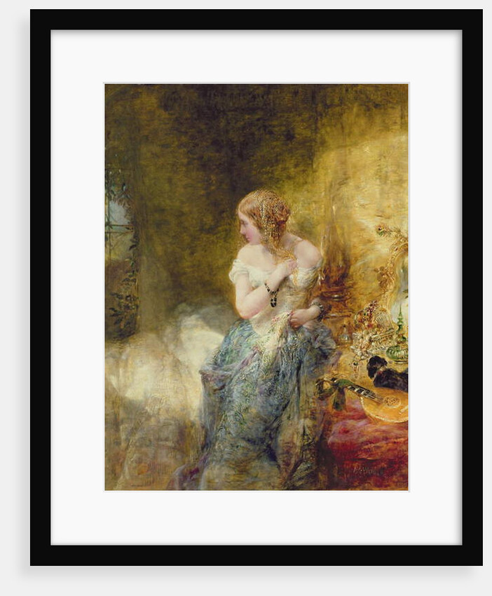 The Boudoir, 1860 by Alfred Woolmer