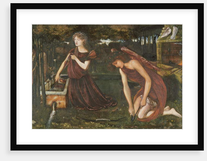 Cupid's Forge by Edward Coley Burne-Jones
