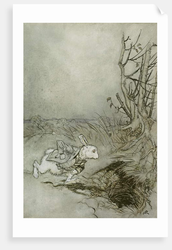 The White Rabbit by Arthur Rackham