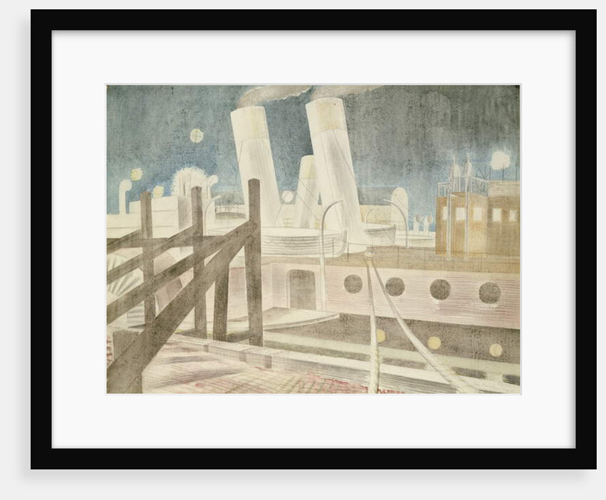 Brighton Queen at Night, 1935 by Eric Ravilious
