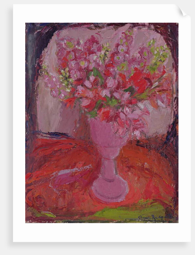 Pink Flowers, c.1948 by Anne Redpath