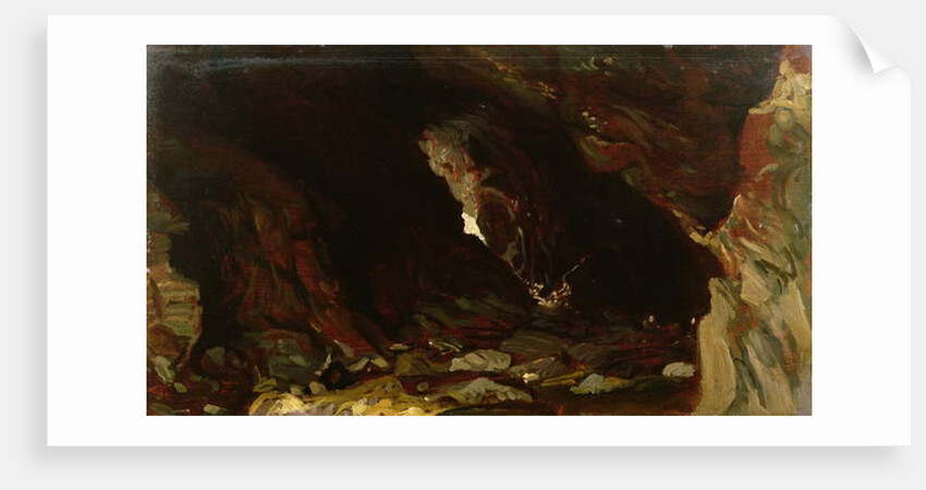 Cave, Tintagel by William Blake Richmond