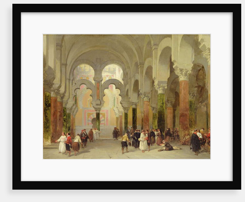 The Sanctuary of the Koran, Mosque at Cordoba, 1849 by David Roberts