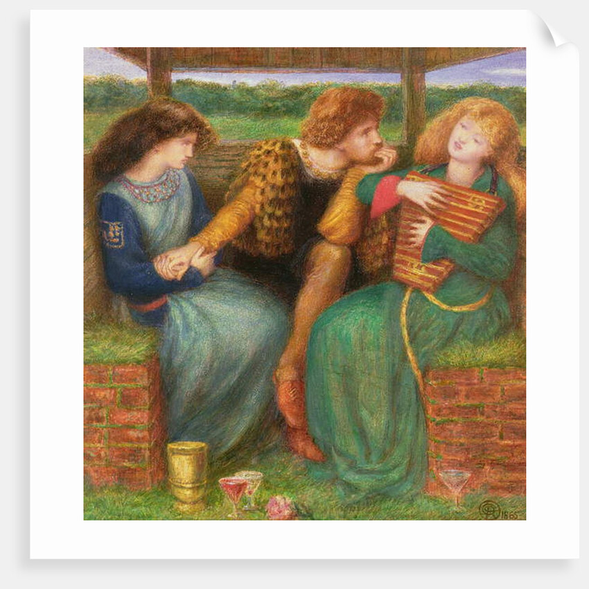 The Merciless Lady, 1865 by Dante Gabriel Charles Rossetti