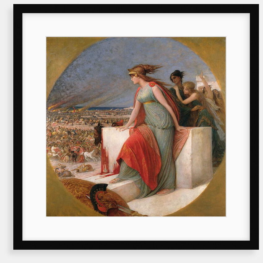 Battle Scene, c.1890 by Lionel Noel Royer