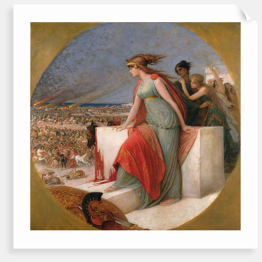 Battle Scene, c.1890 by Lionel Noel Royer