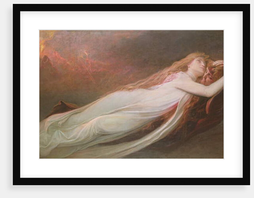 Francesca da Rimini and Paolo Malatesta, c.1890 by Lionel Noel Royer