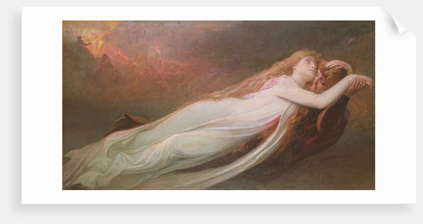 Francesca da Rimini and Paolo Malatesta, c.1890 by Lionel Noel Royer