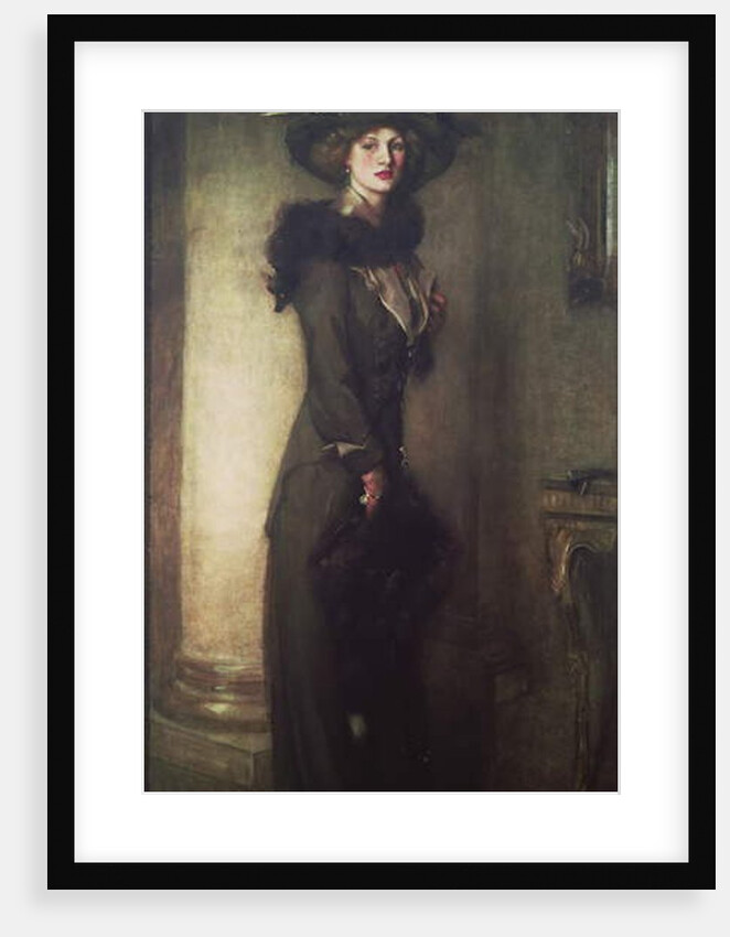 The Beaver Hat, c.1912 by Edward Arthur Walton