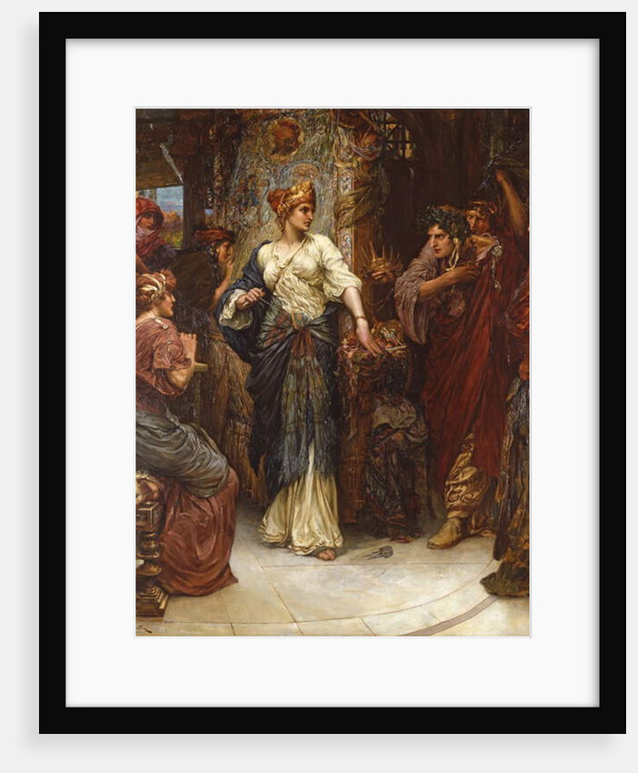 Penelope and the Suitors, 1900 by Victor John Robertson