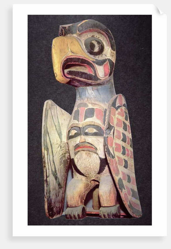 Haida 'Thunderbird' statue by Anonymous