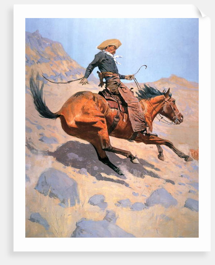 The Cowboy by Frederic Remington