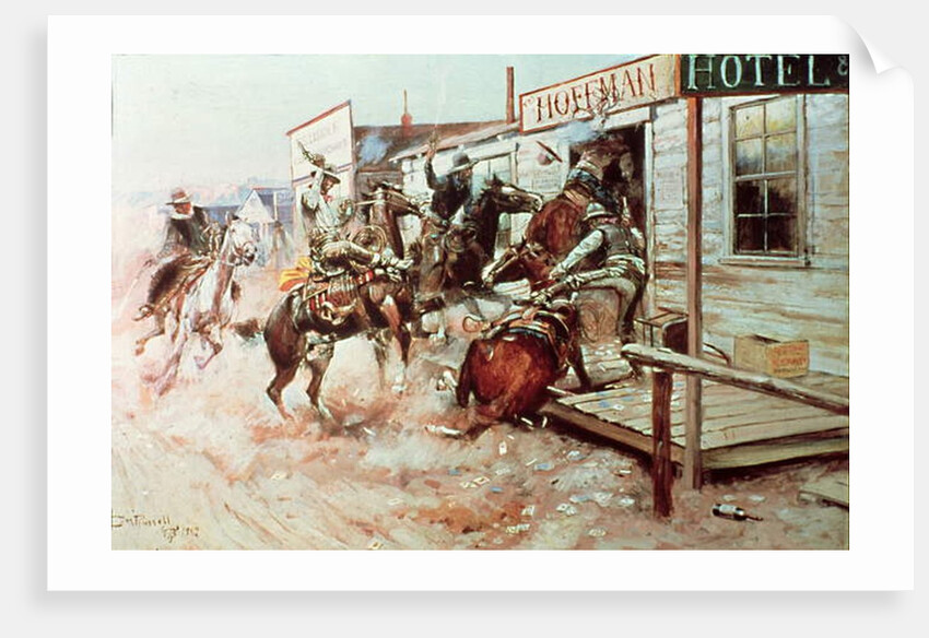 In Without Knocking by Charles Marion Russell