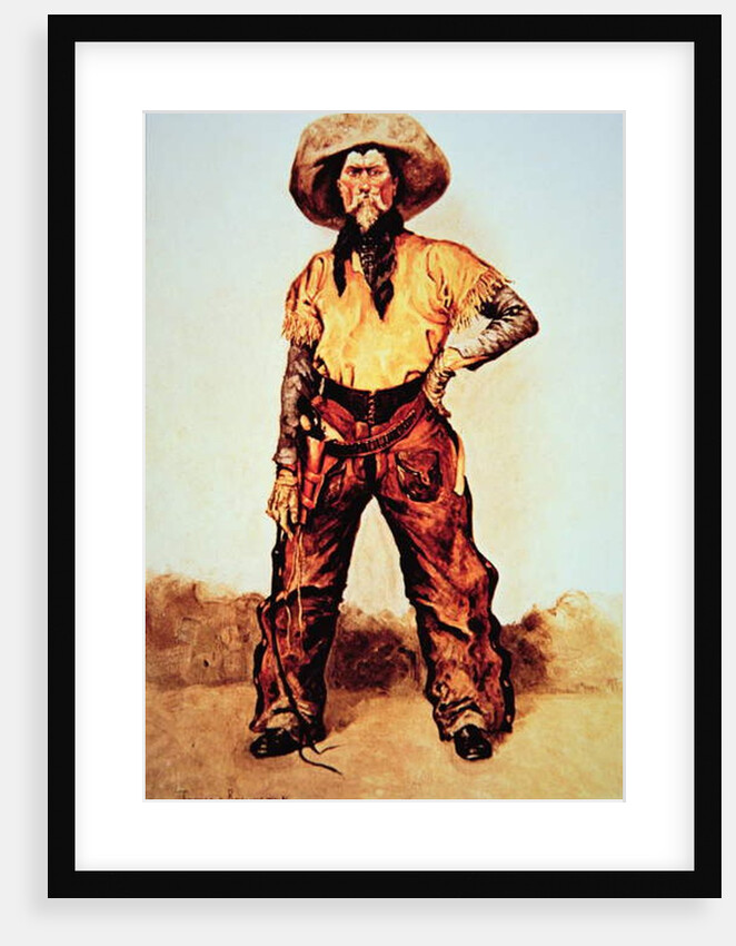 Texas Cowboy, c.1890 by Frederic Remington