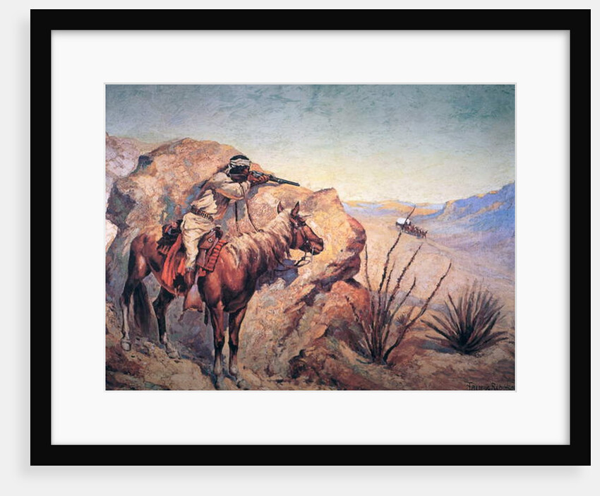 Apache Ambush by Frederic Remington
