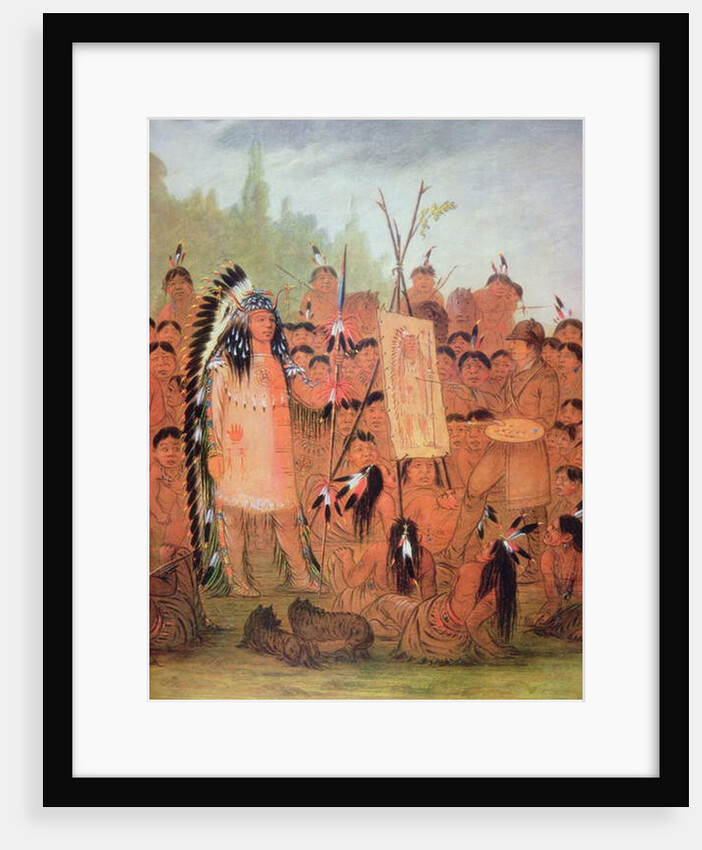 Self Portrait, c.1835 by George Catlin