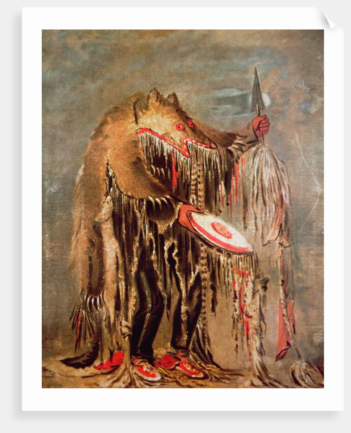 The White Buffalo, c.1840 by George Catlin