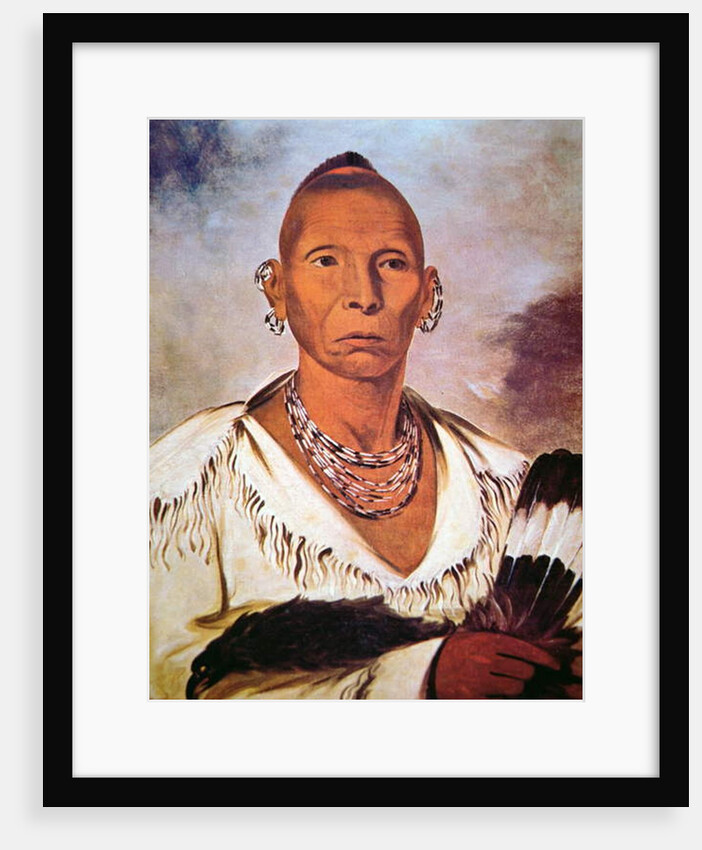 Black Hawk, 1832 by George Catlin