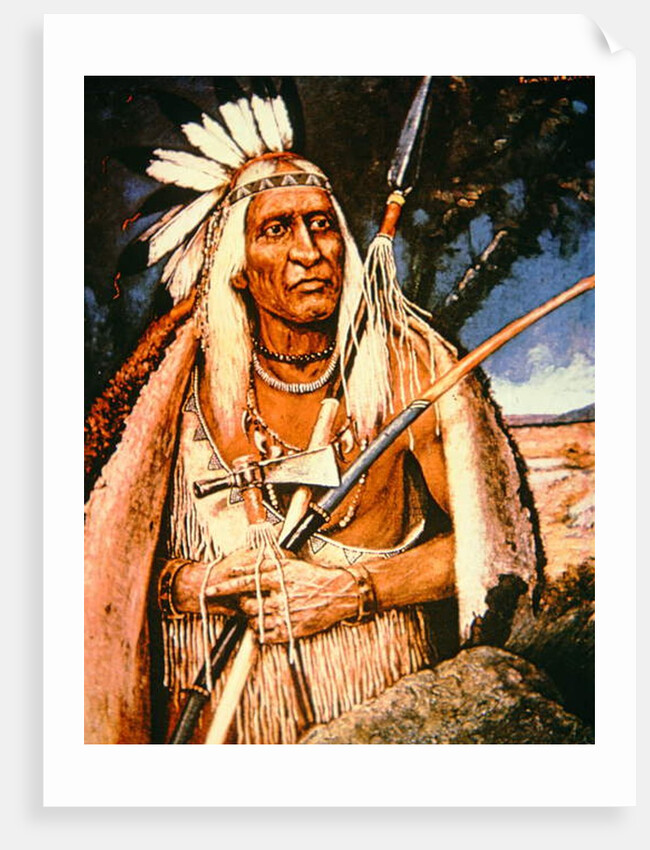 Iroquois Chief by Henry H. Cross